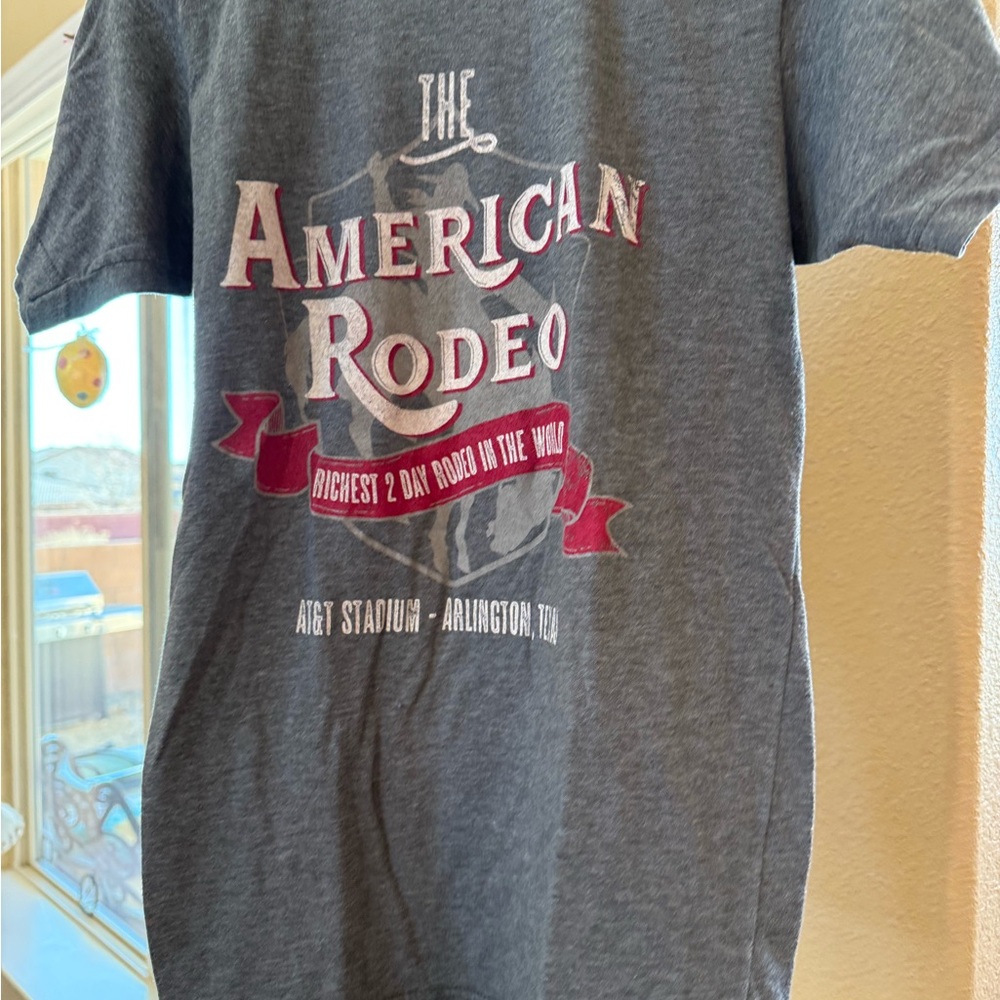 Gray American Rodeo T-Shirt